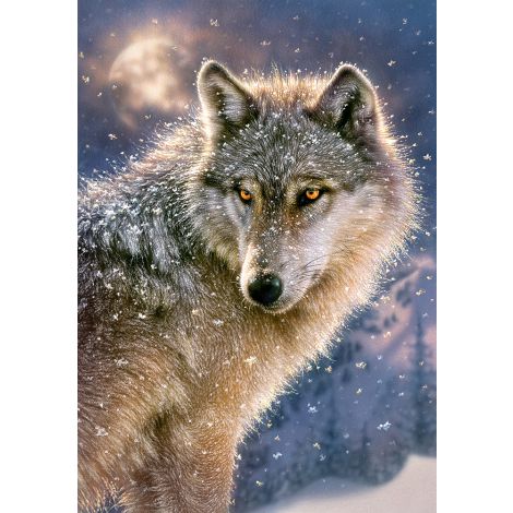 Puzzle Castorland 500el Samotny Wilk - 2